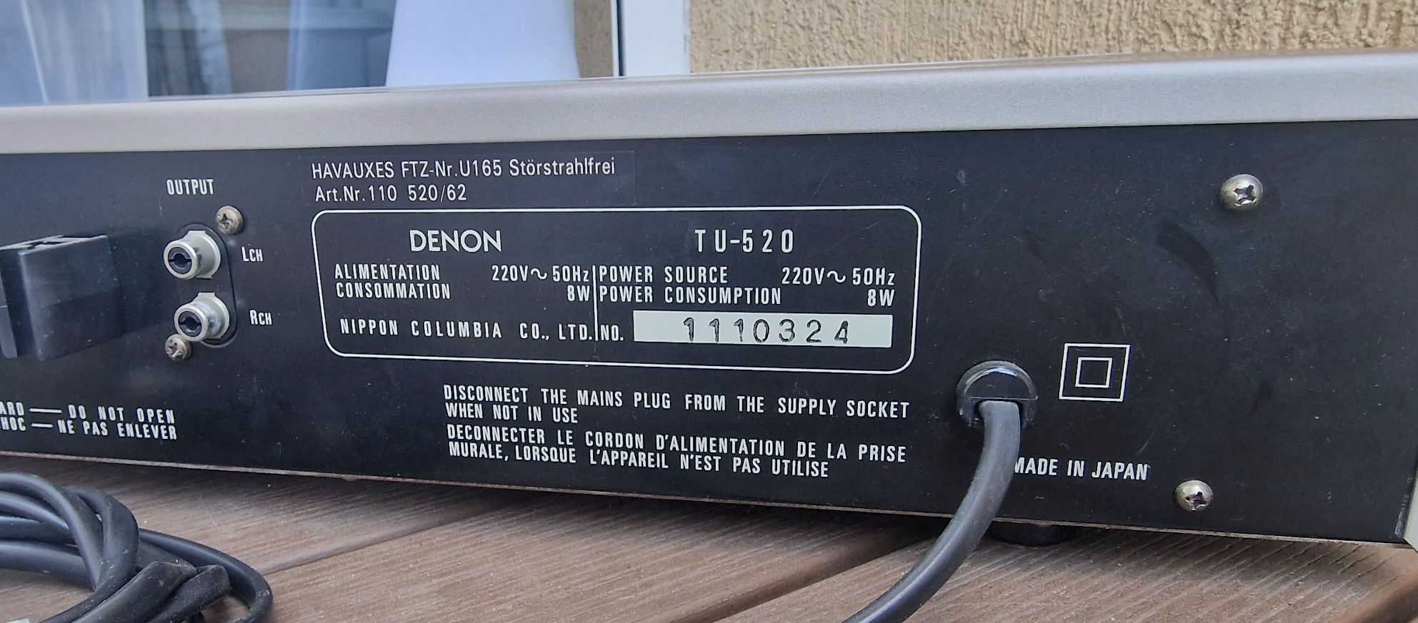 Denon tu 520 tuner