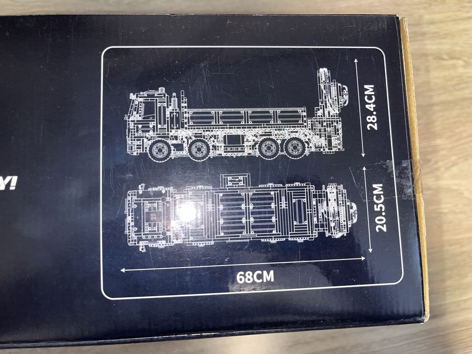 Конструктор Mould King 17050 Вантажівка-Кран на Радіокеруванні