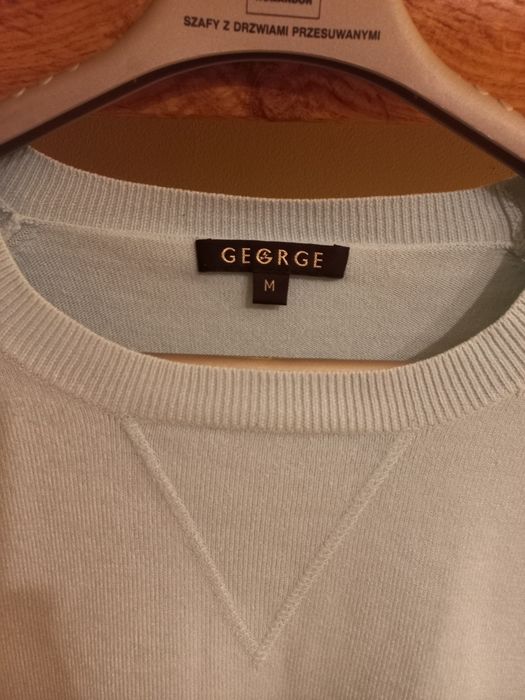 Sweter pulower męski George roz.M błękit