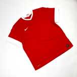 Nike red T-shirt koszulka sportowa treningowa soccer jersey