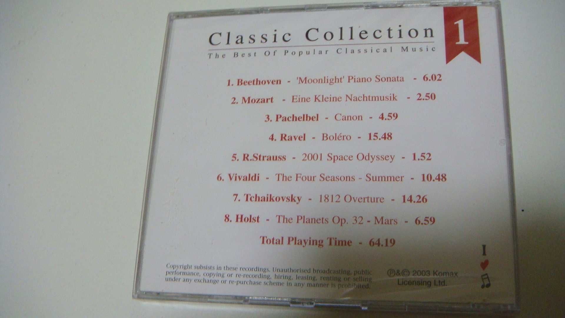 cd  Classic Collection из 4 компакт-дисков новые