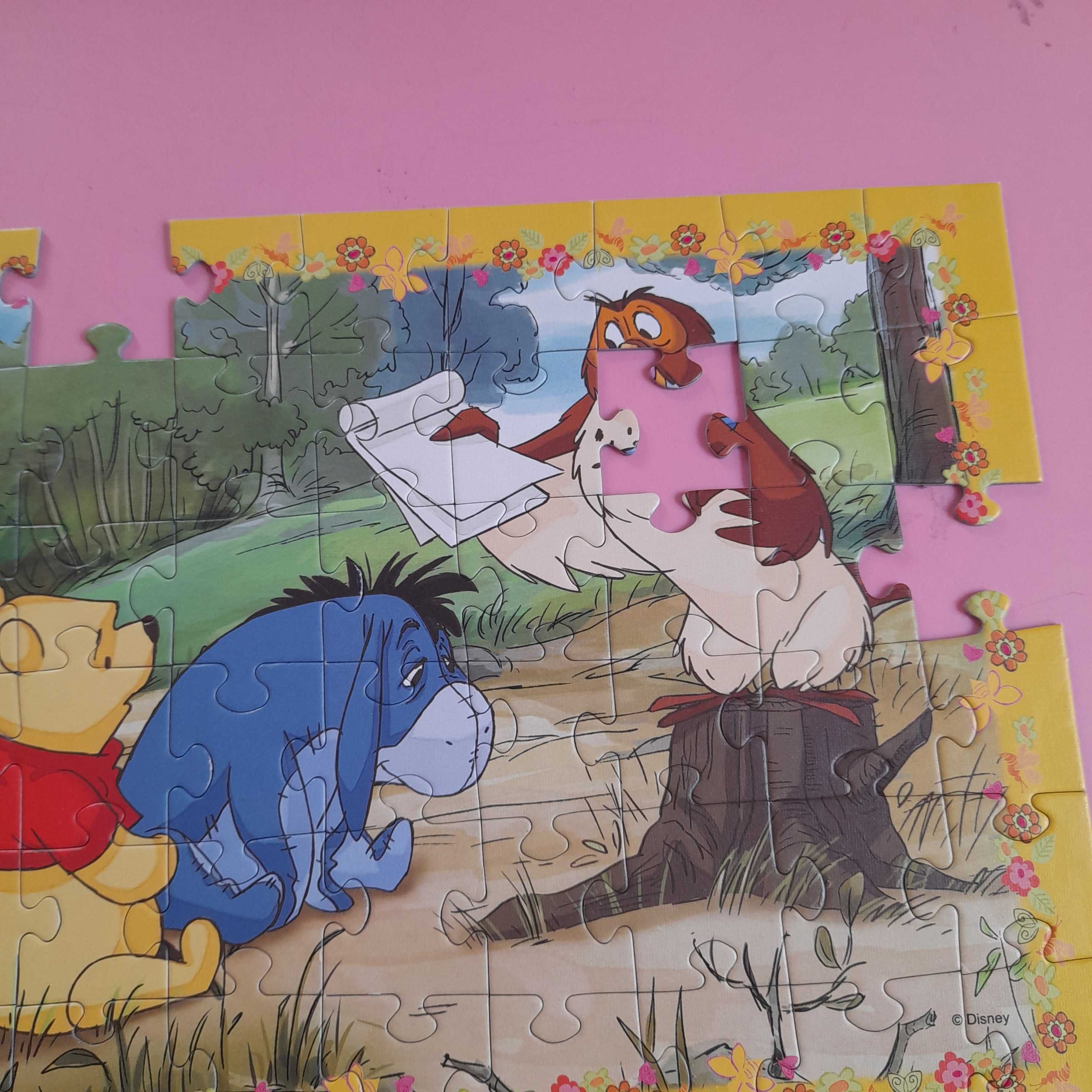 Puzzle Disney Śnieżka Trefl 4+ 3w1 krasnoludki