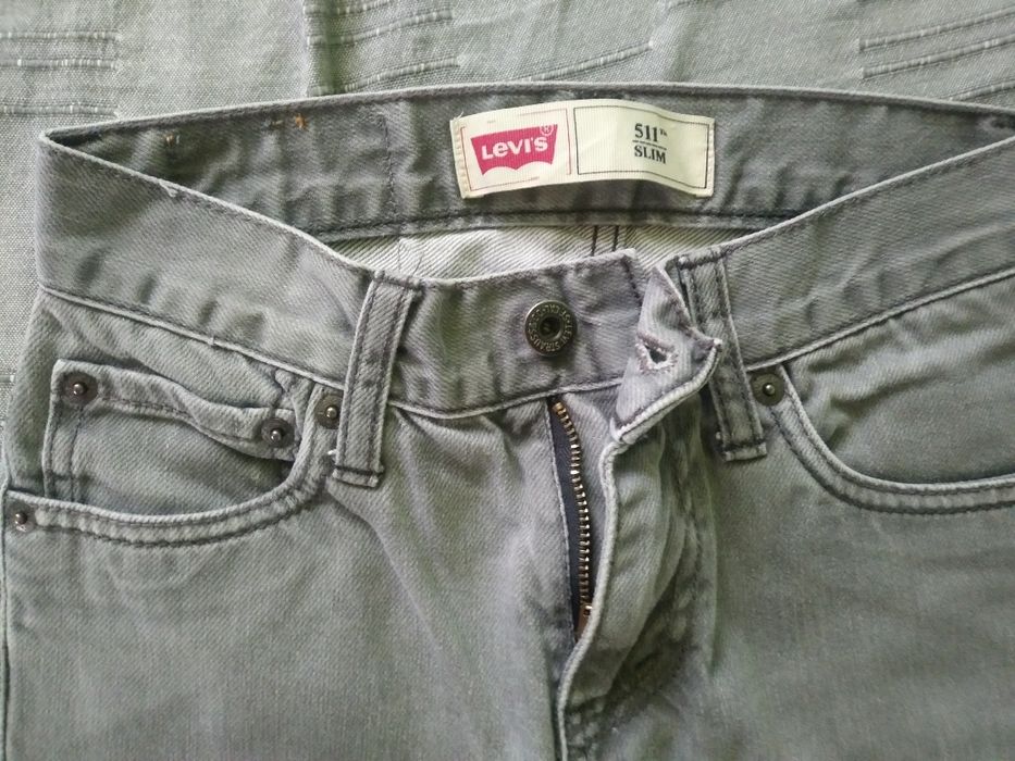 Jeansy dziecięce levi's 511 rozm.W24×L22