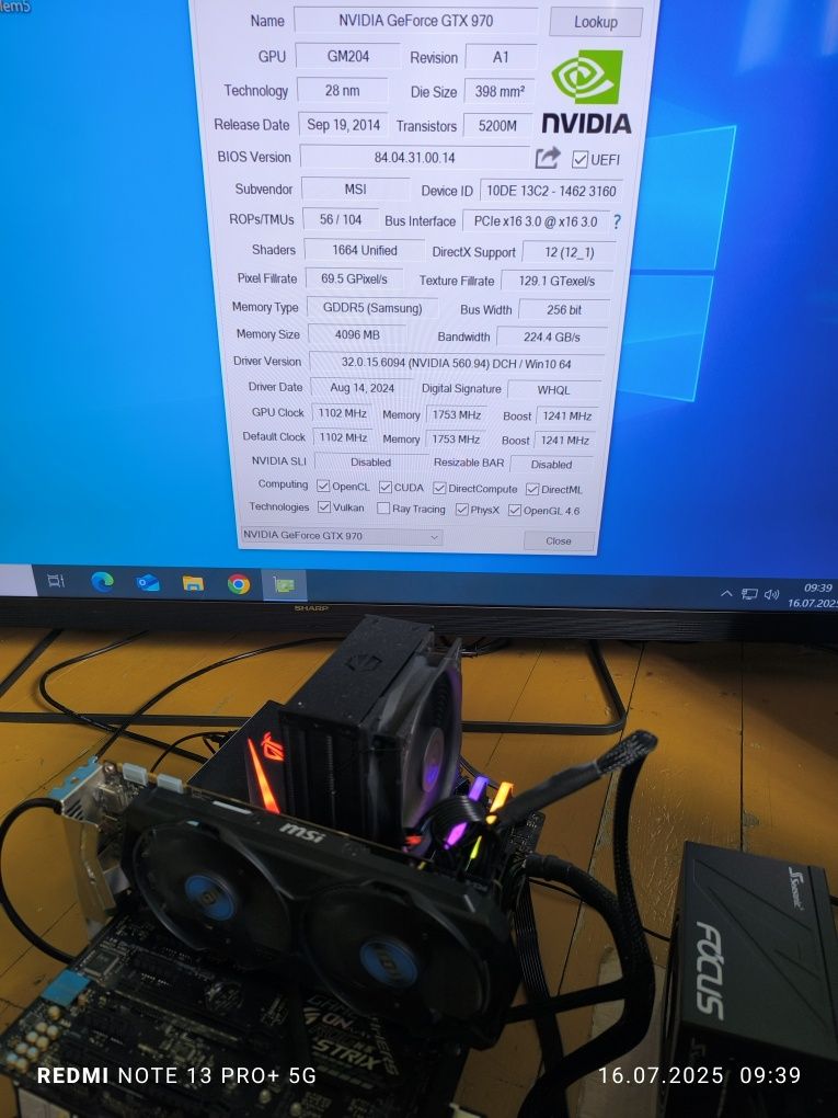 GeForce GTX970 4GB MSI