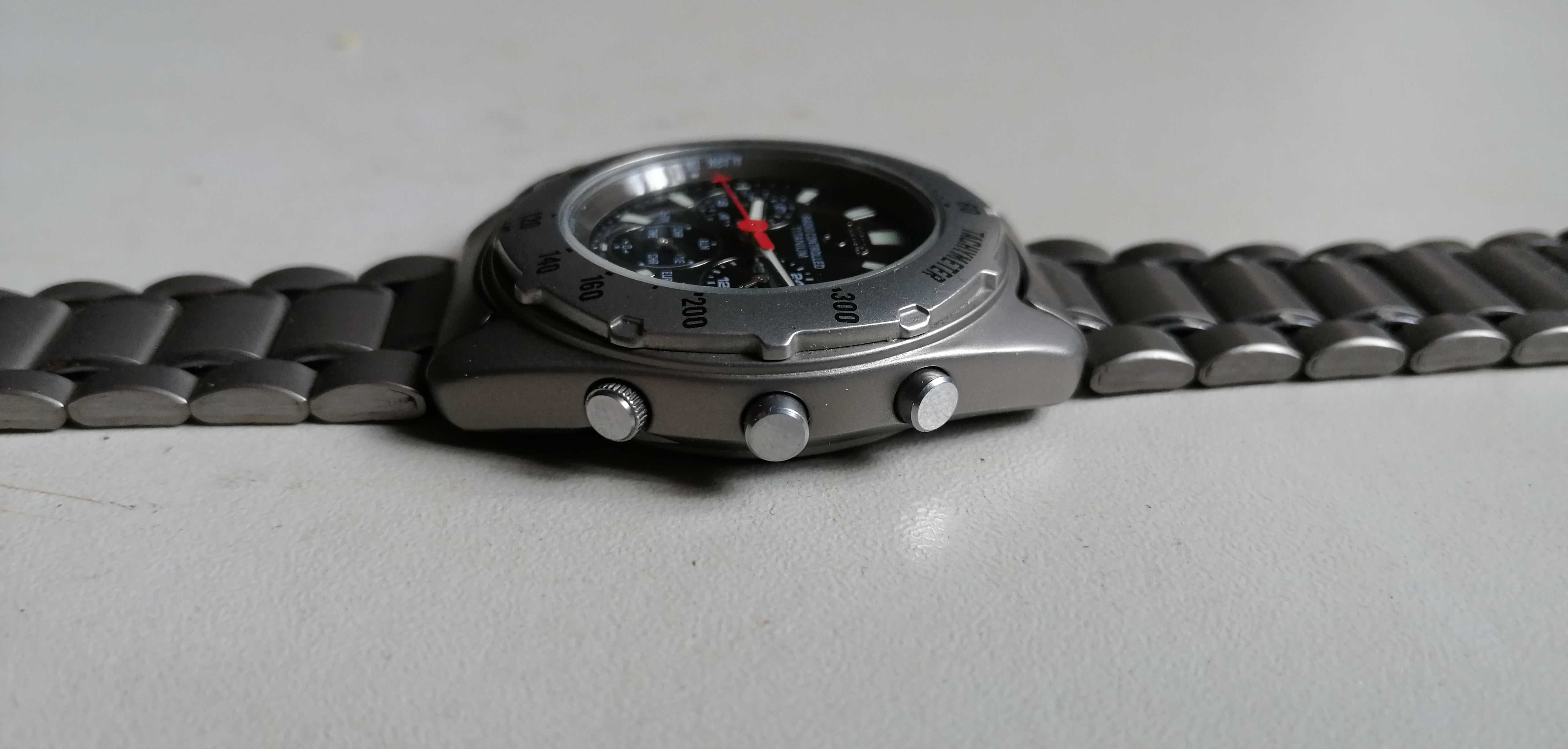 CITIZEN - SPACEMASTER - radio - tytan - zegarek - 2