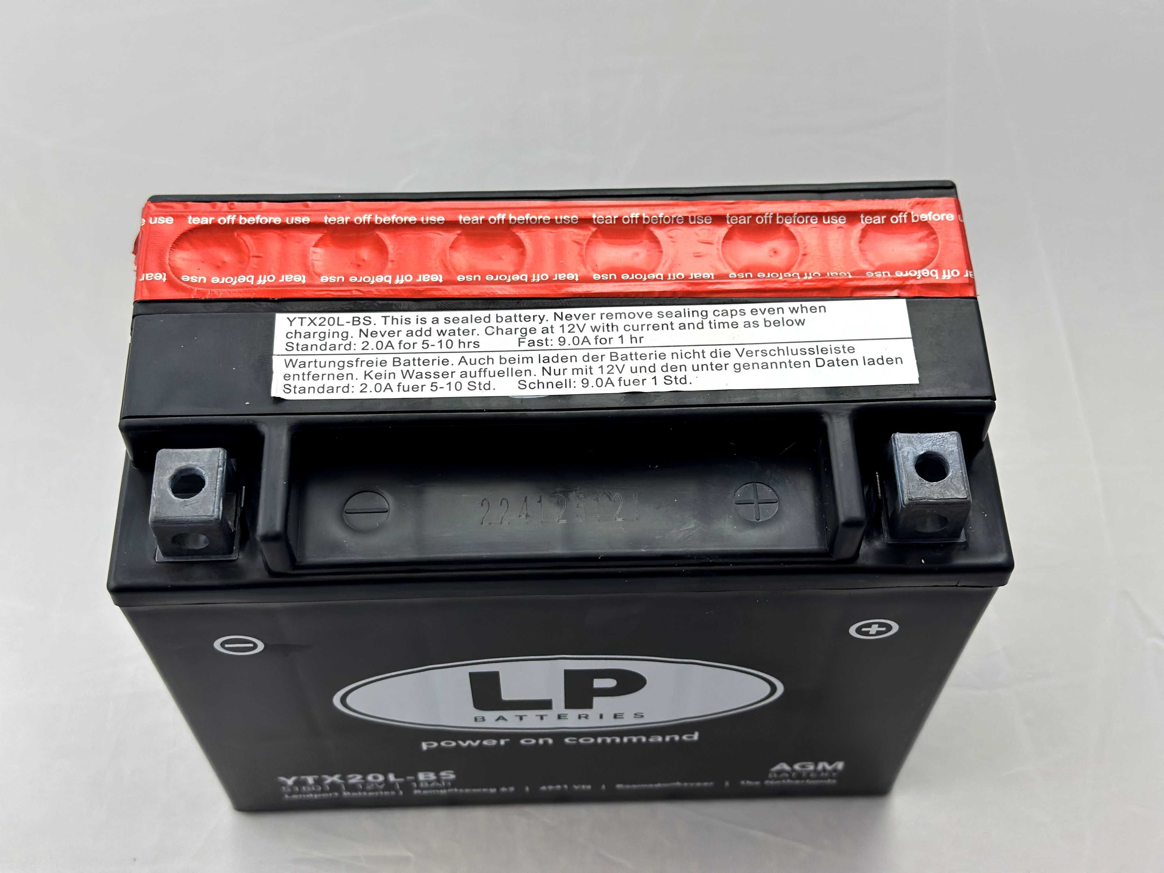 Аккумулятор LANDPORT FTX20L-BS (YTX20L-BS)