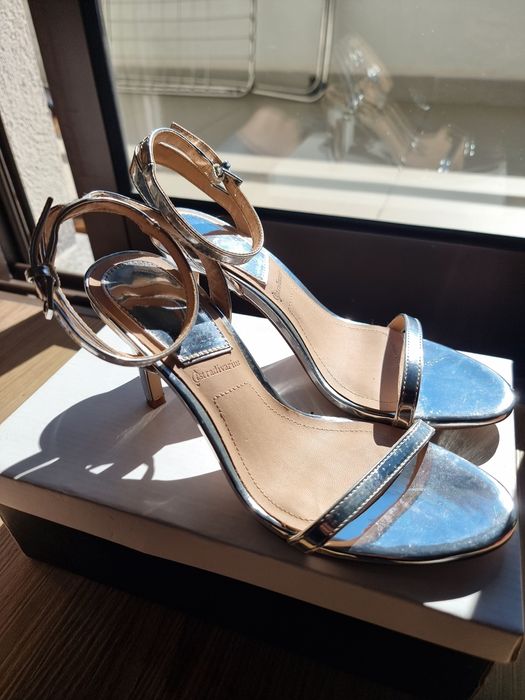 Sapatos Metalizados 37 Stradivarius