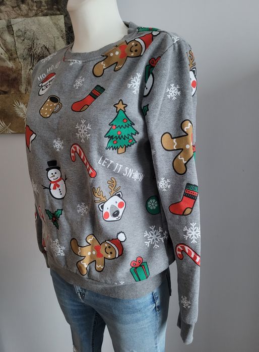 Nowa bez metki bluza Reserved M 38 S 36 damska świąteczna