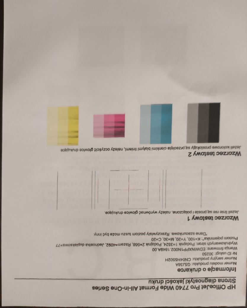 Drukarka HP OfficeJet Pro 7740