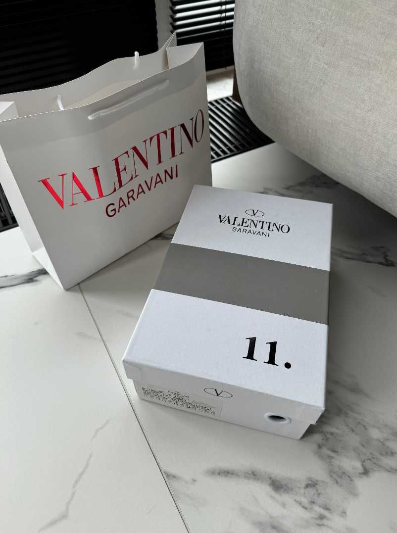 Кросівки Valentino 11 White/Black premium