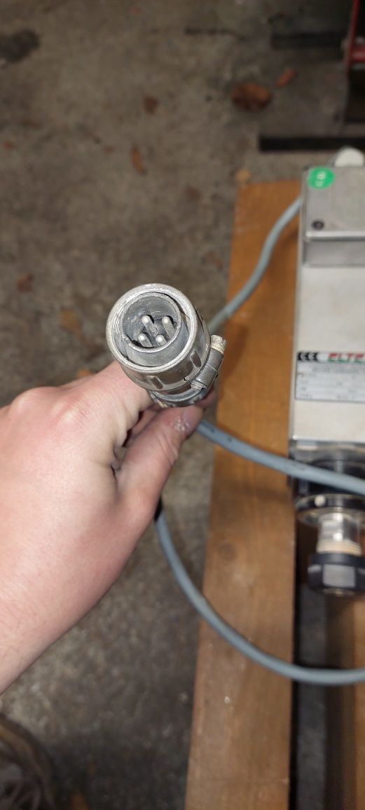 Wrzeciono ploter frezarka włoskie ELTE 0.8 kW. 24 tys obr. 230v