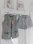Puekny komplet jeansowy miu miu M