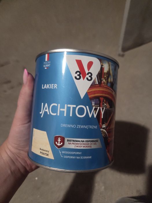 Lakier jachtowy bezbarwny polysk