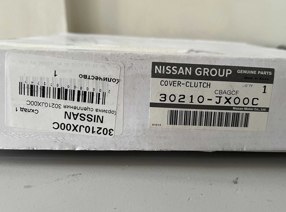 Комплект зчеплення на Ниссан Ноут 1,6 МТ