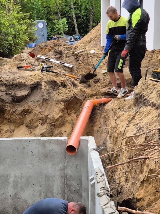 SZAMBO zbiornik betonowy na deszczówkę z wykopem Nowy Dwór Mazowiecki