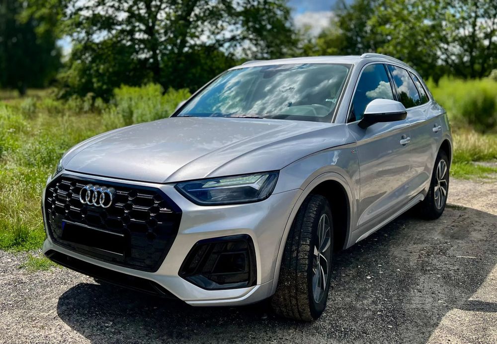 Audi Q5 Piękne Q5 45 TSFI MHEV 4x4 Sline, Kamery 360, Asystenci, Radary