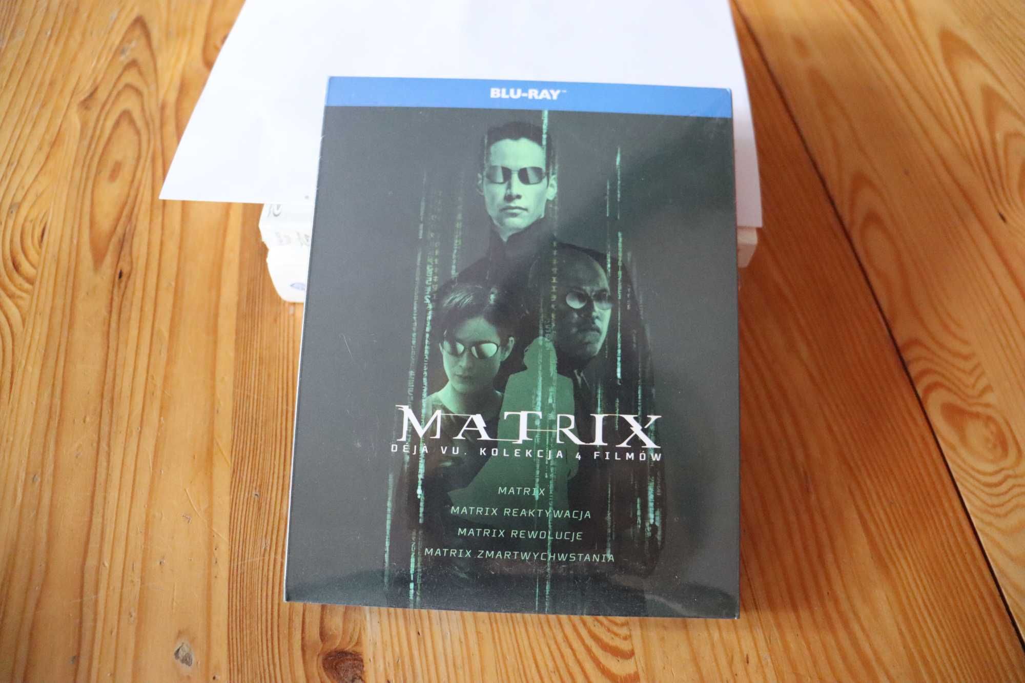 Matrix Deja Vu - kolekcja 4 filmów blu-ray  PL