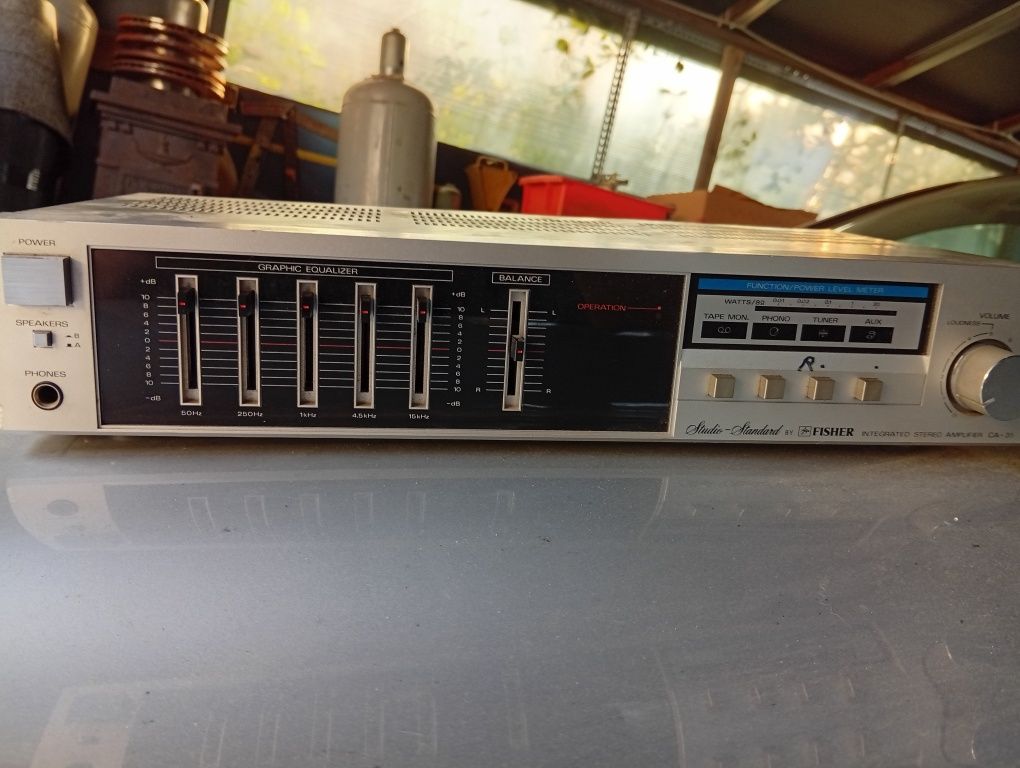Fisher CA-35, amplituner,Integrated stereo amplifier