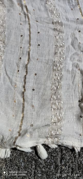 Túnica "WomanSecret" e Vestido renda feito á mão