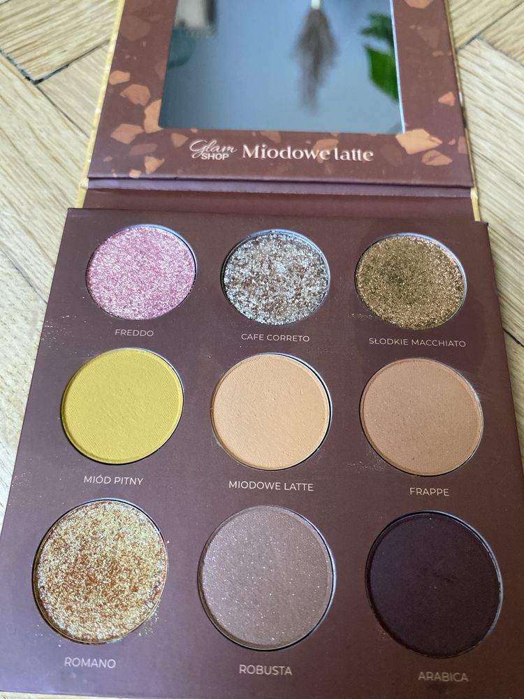Paleta cieni Miodowe latte Glam shop