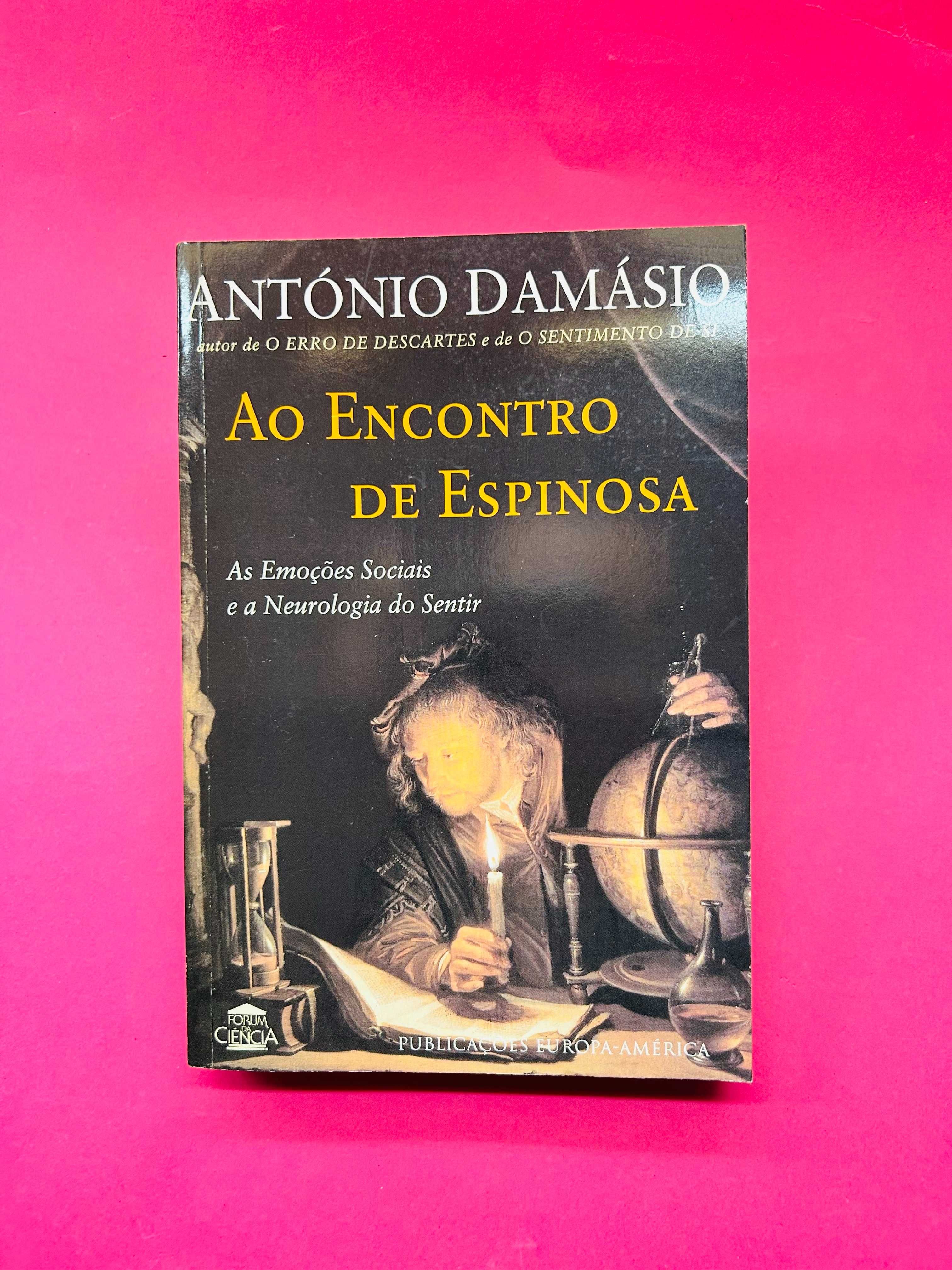 ANTÓNIO DAMÁSIO
Ao ENCONTRO
DE ESPINOSA