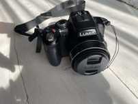 Panasonic Lumix DMC-FZ200 używany stan bardzo dobry torba ładowarka
