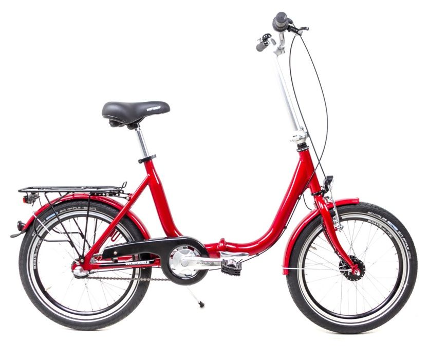 Składany rower aluminiowy niska rama 3 biegi Nexus Shimano niemiecki