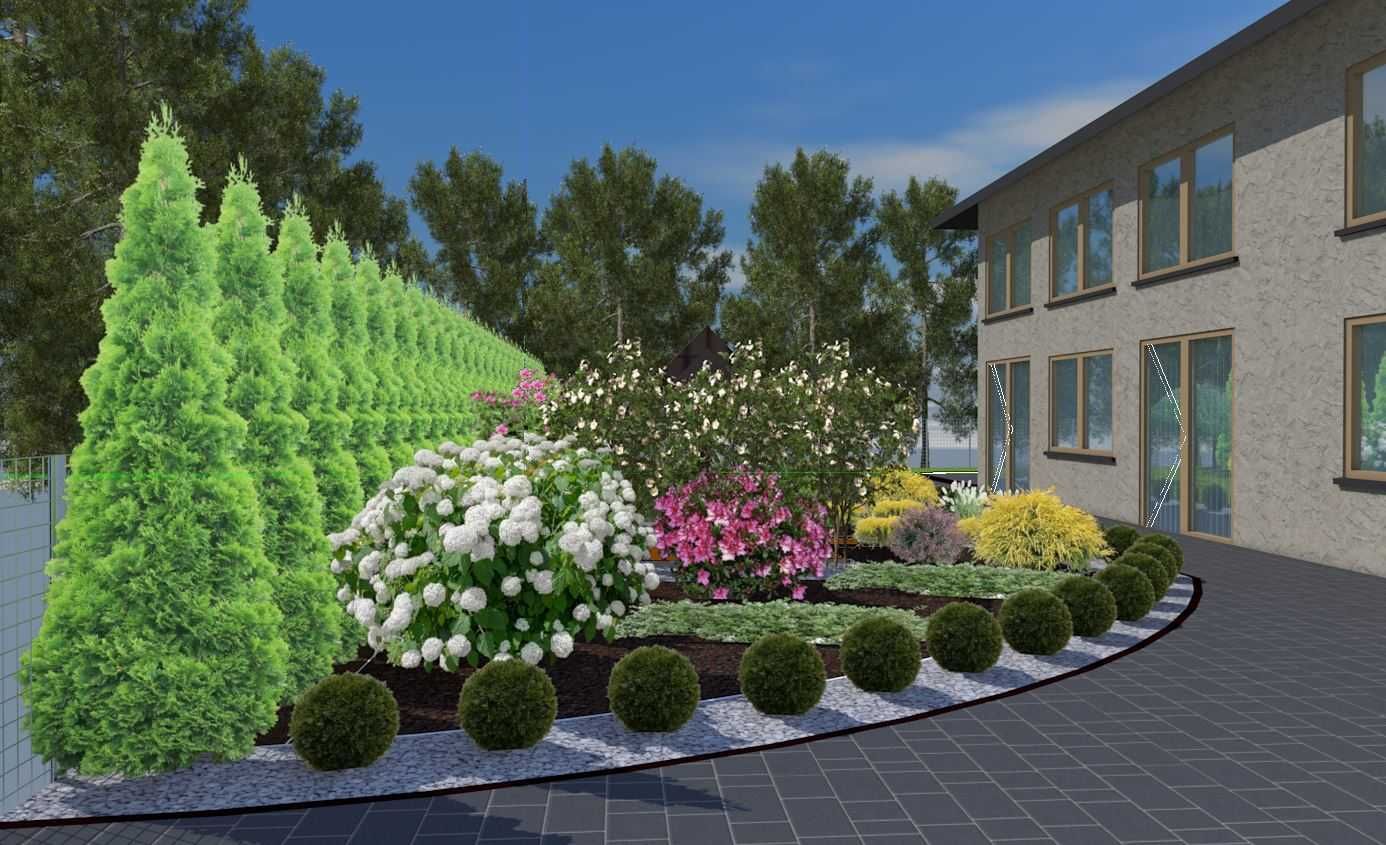 Projektowanie ogrodów, Projekt od 1 000zł