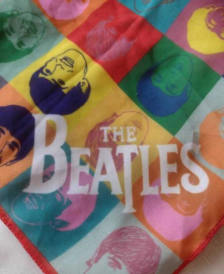 The Beatles/ Ekskluzywna chusta, chustka apaszka, Top Vintage