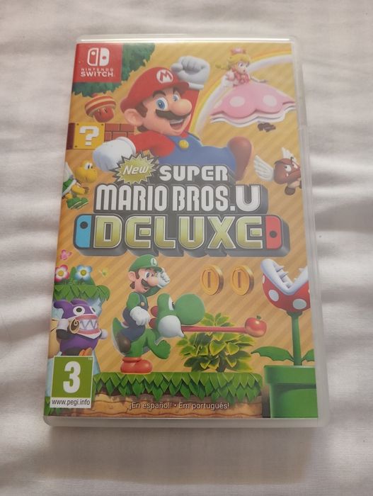 Vendo jogo new super Mario Bros deluxe