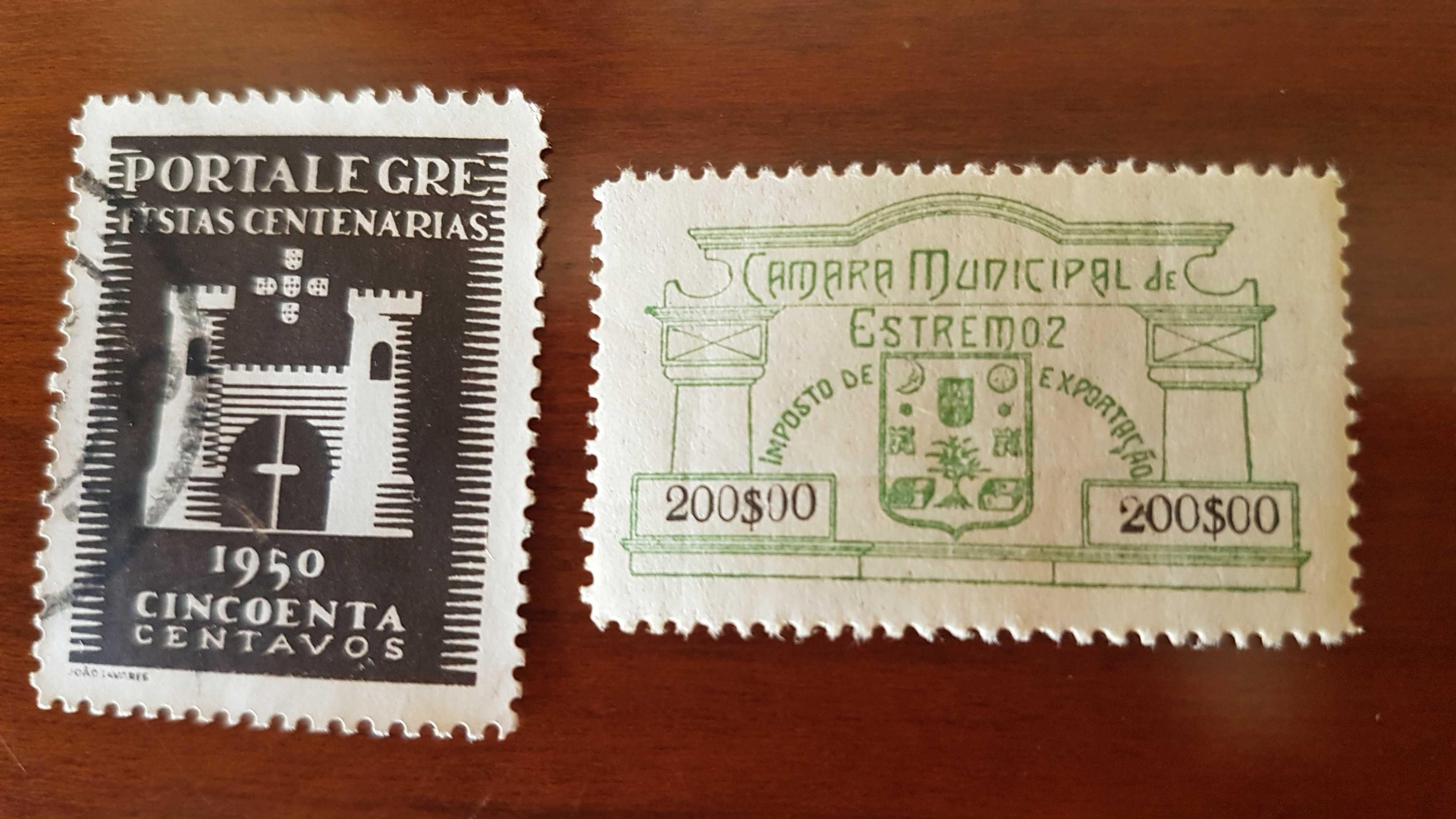 2 Vinhetas de Portalegre e Estremoz - Muito Antigas