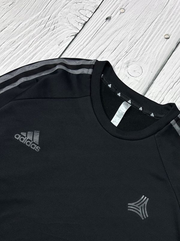 Adidas Tango Tech Bluza Crewneck Męska 3 Paski Stripes Logowana r. 2XL