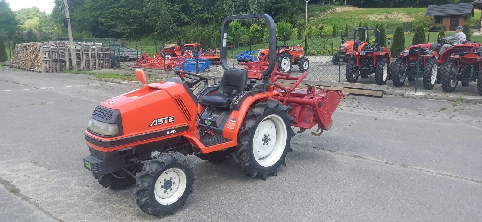 Traktorek japoński Kubota aste - A19