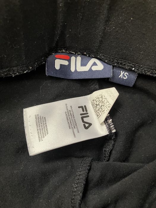 Legginsy czarne, Fila, damskie, XS