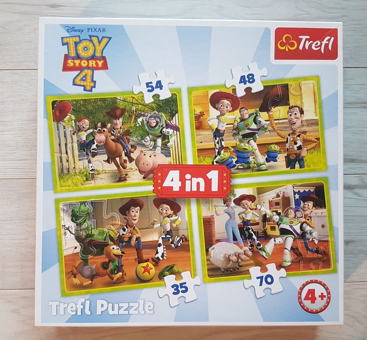 Trefl, Puzzle Toy Story 4, 4in1