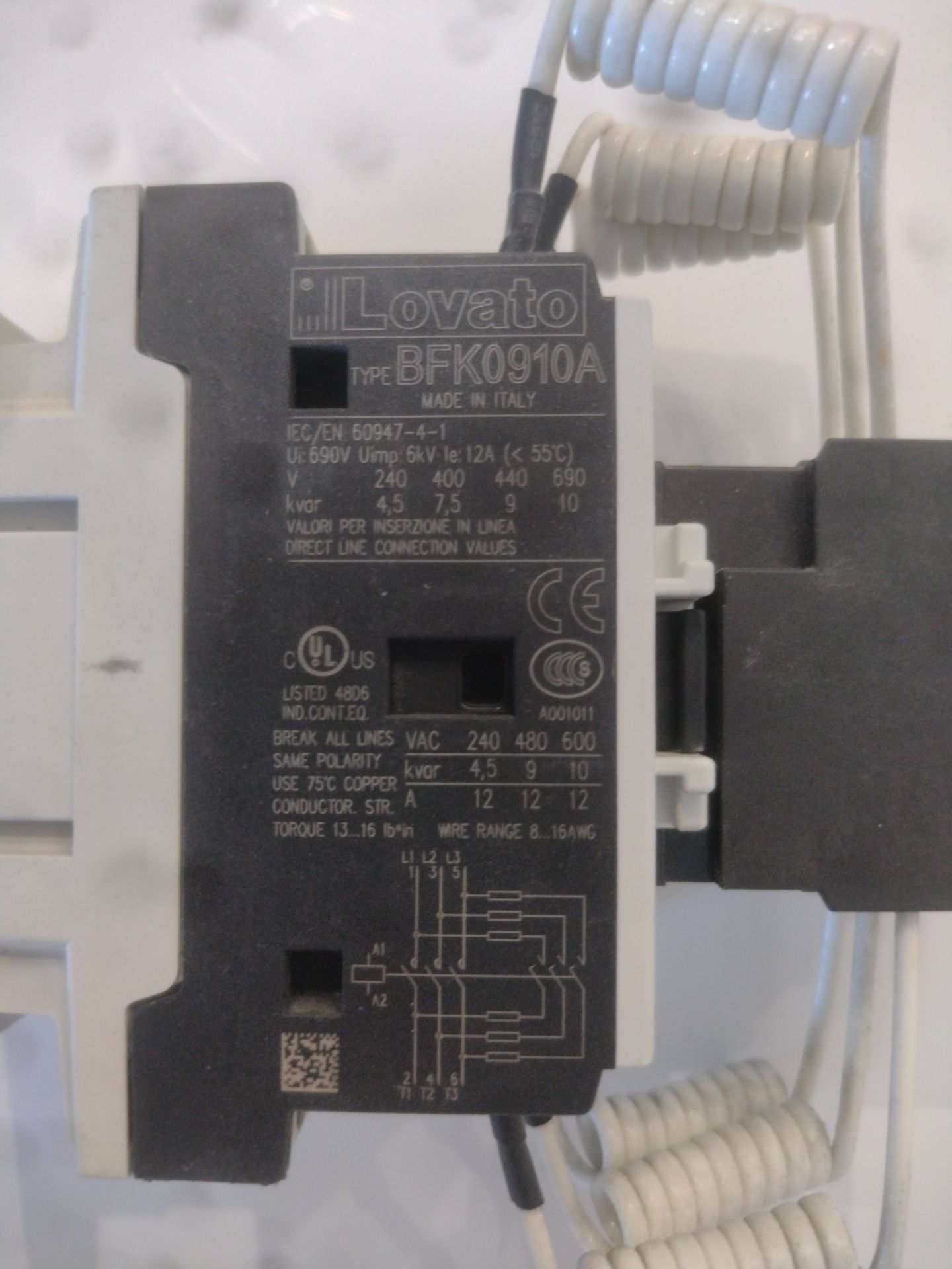 Stycznik Lovato BFK0910A