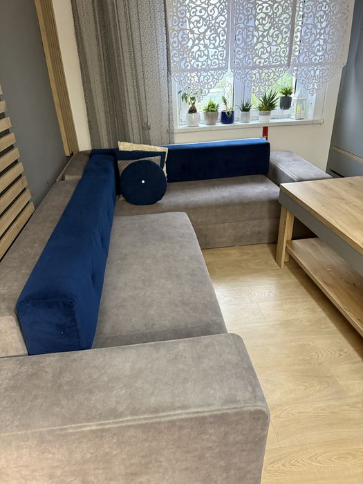 Meble do salonu, narożnik, sofa, duża ława