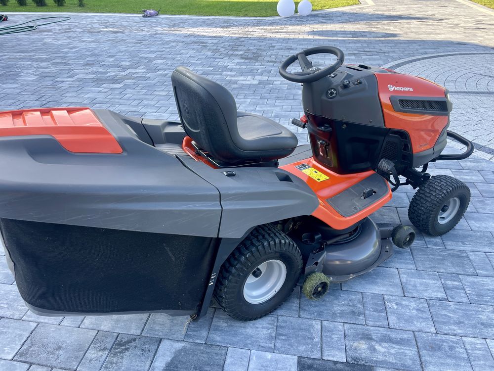 Kosiarka traktorek CTH 184T twin V2 Kawasaki full opcja mulczer hydro