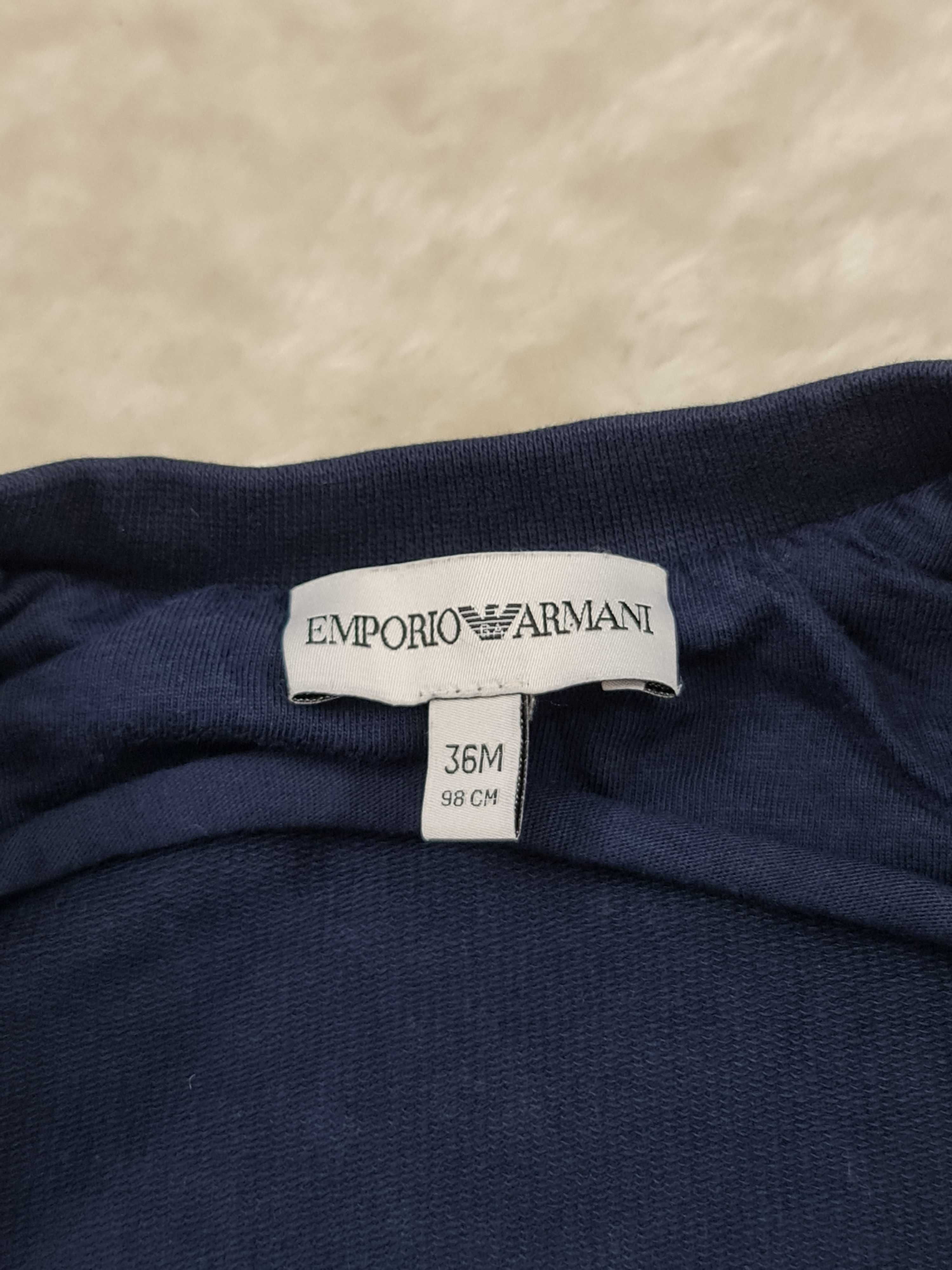 Bluza Emporio Armani Rozmiar 92 - 98 na Wiek 2 a 3 Lat Logo Oryginalna