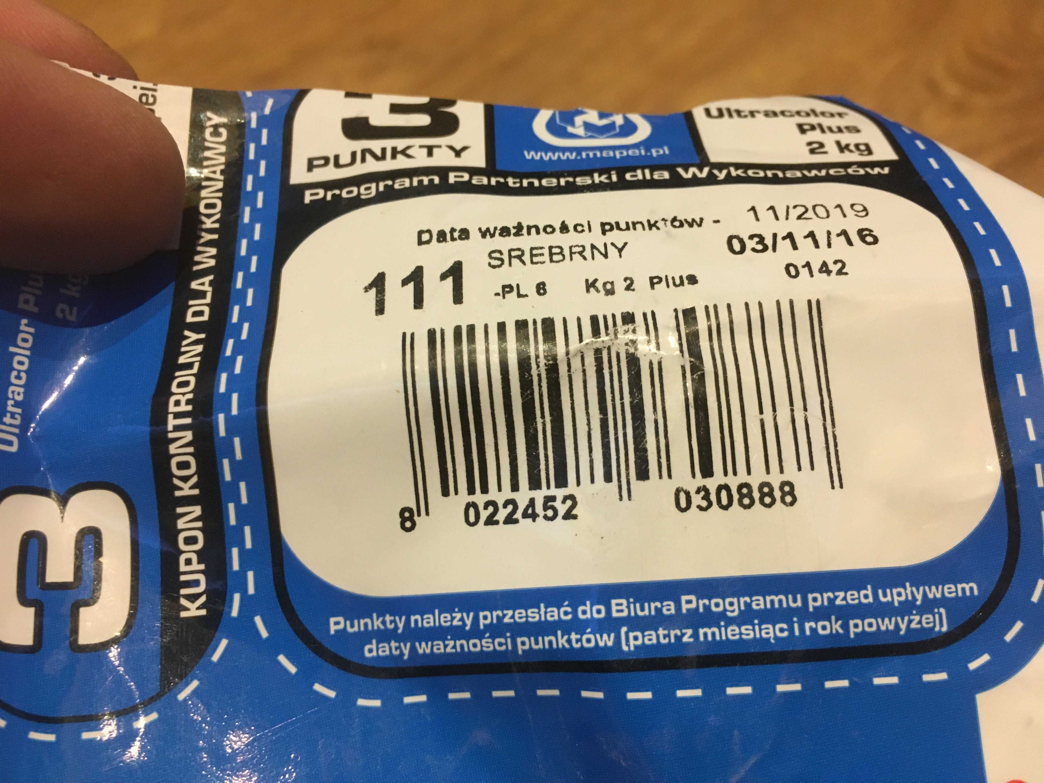 Fuga elastyczna Mapei Ultracolor Plus 1,536kg 111 srebrna