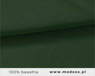 Tkanina bawełniana 220 butelkowa zieleń Materiał 100% bawełna zielona