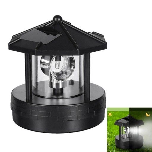 Obrotowa lampa LED solarna