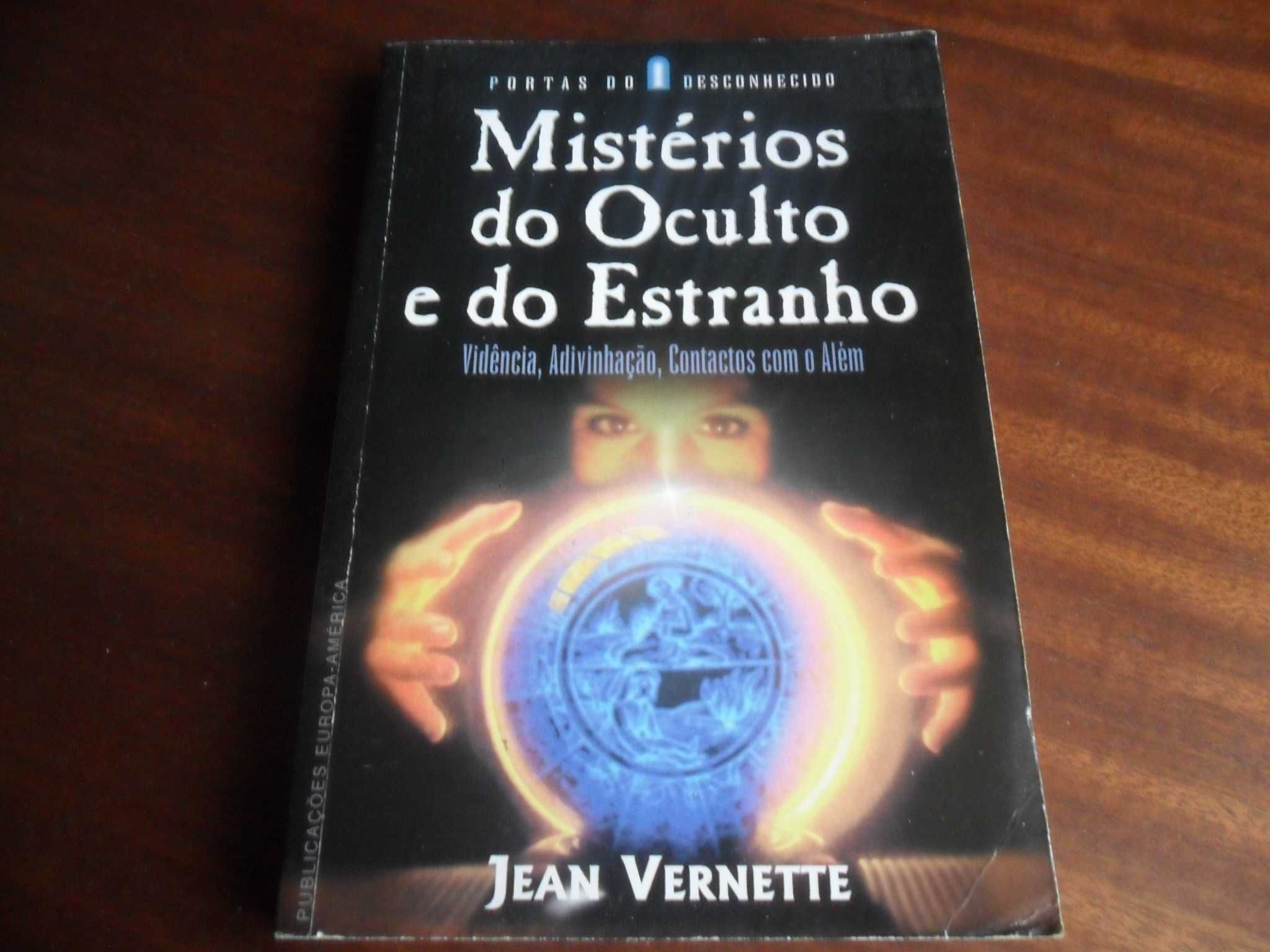 "Mistérios do Oculto e do Estranho" de Jean Vernette - 1ª Edição 1999