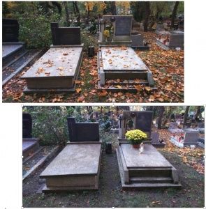 Sprzątanie grobów, opieka nad grobami.