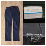 Spodnie trekkingowe turystyczne Columbia. Czarne. 38 M. Omni Heat