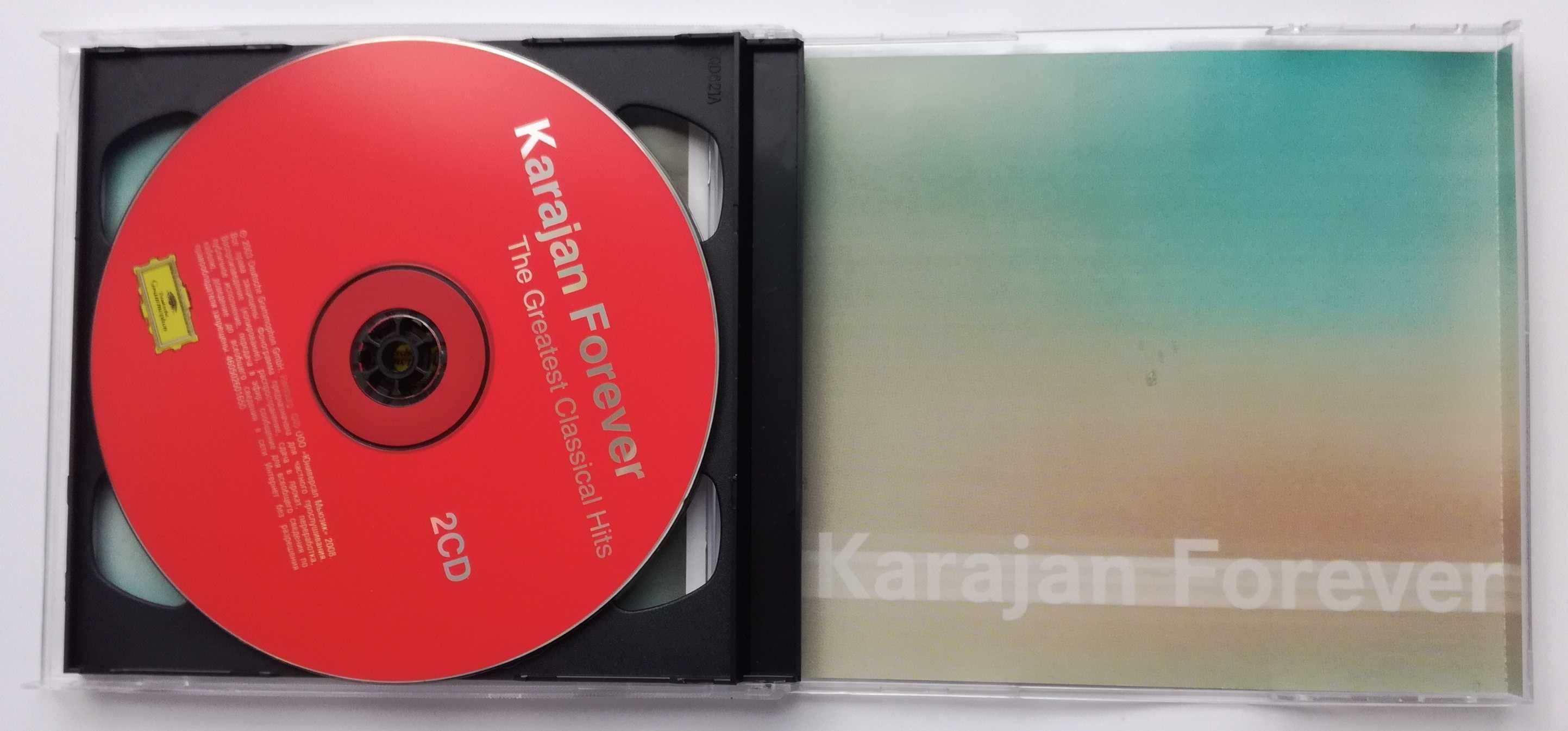 2-CD фірма. Караян - Хіти класична музика.. Бах, Моцарт, Бетховен