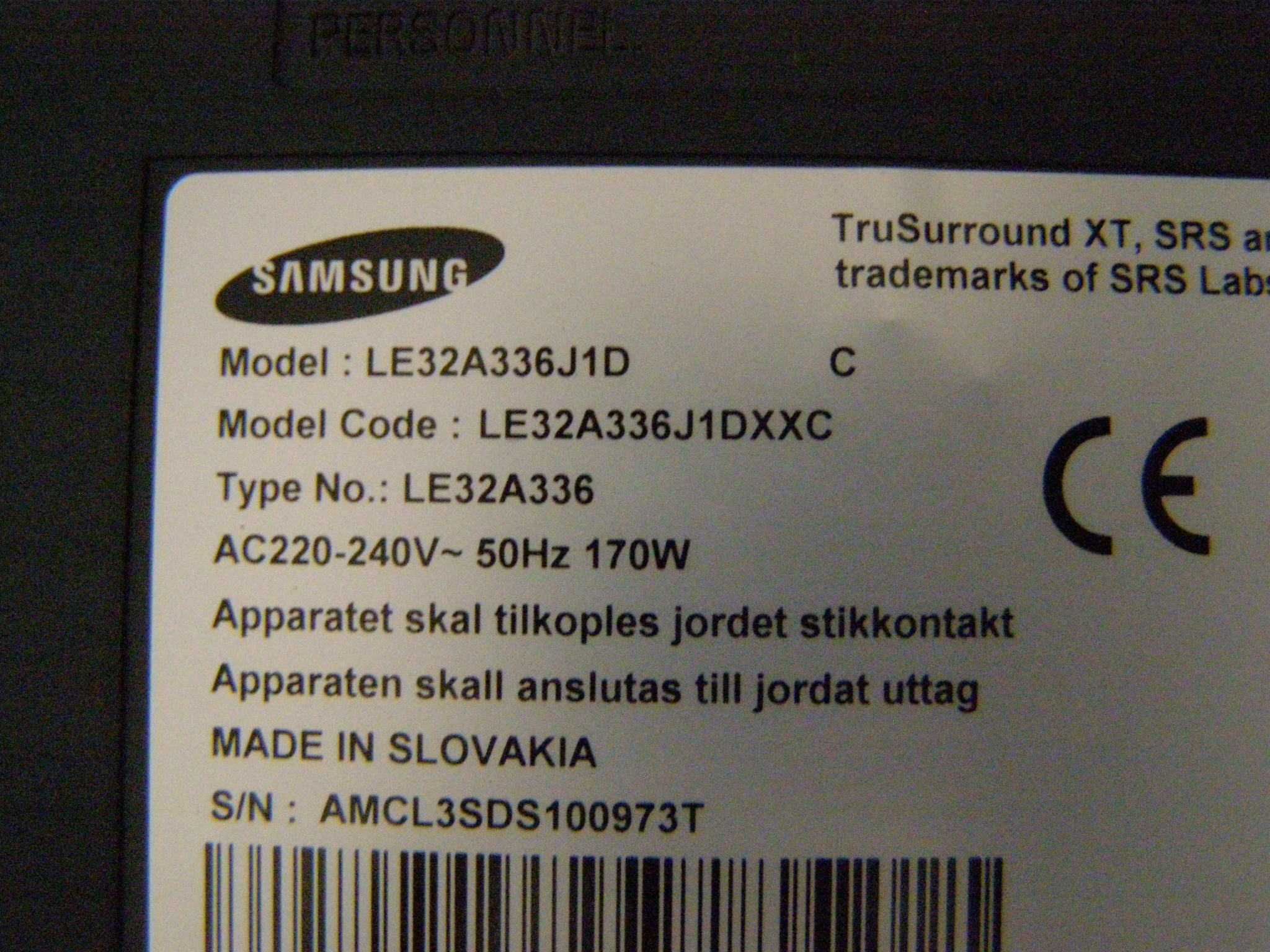 Tv Samsung LE32A336J1D--по детальная продажа
