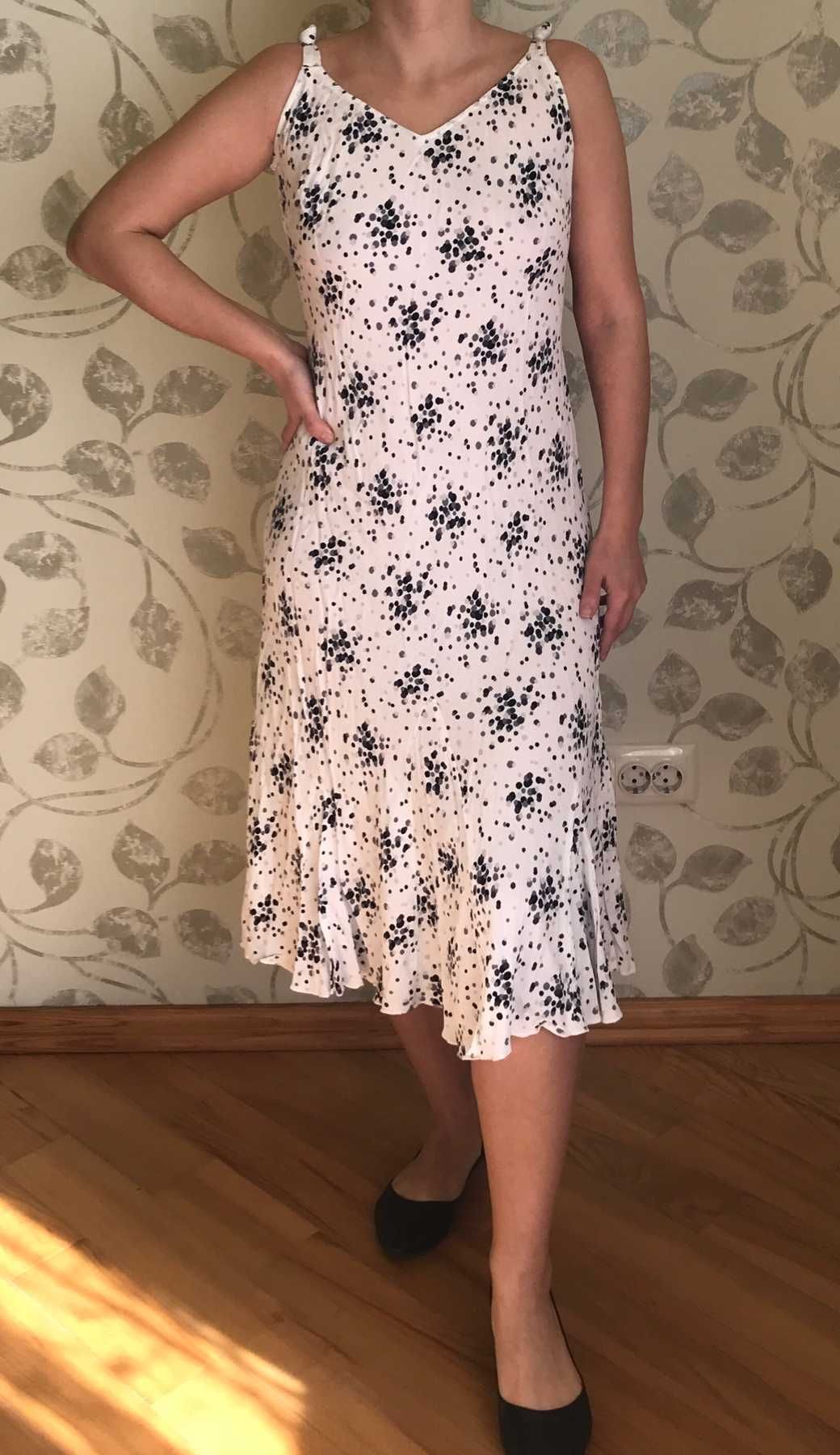 Міді сукня бренду Marks&Spencer на бретельках, платье