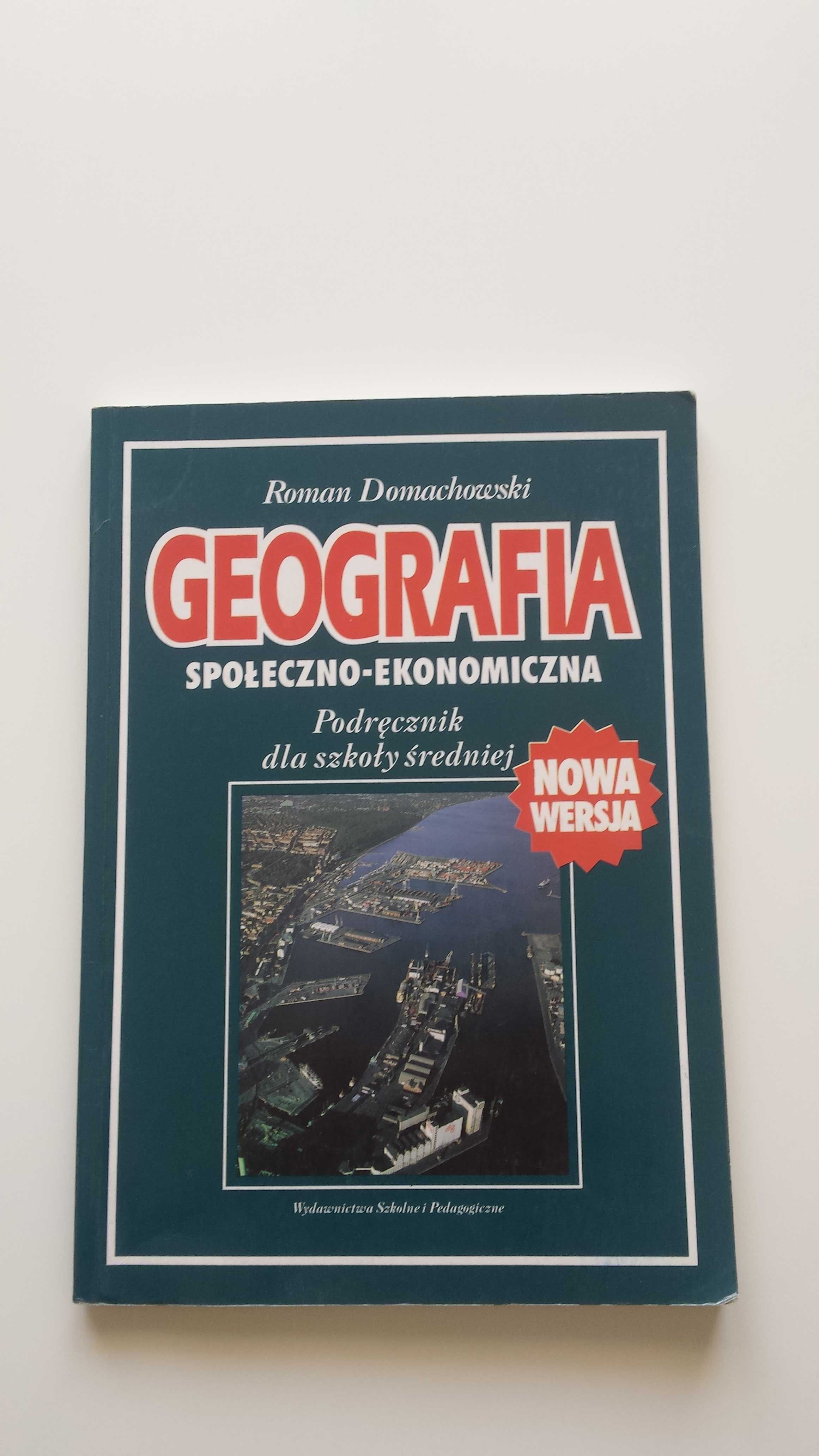 Książka Geografia Społeczno ekonomiczno.