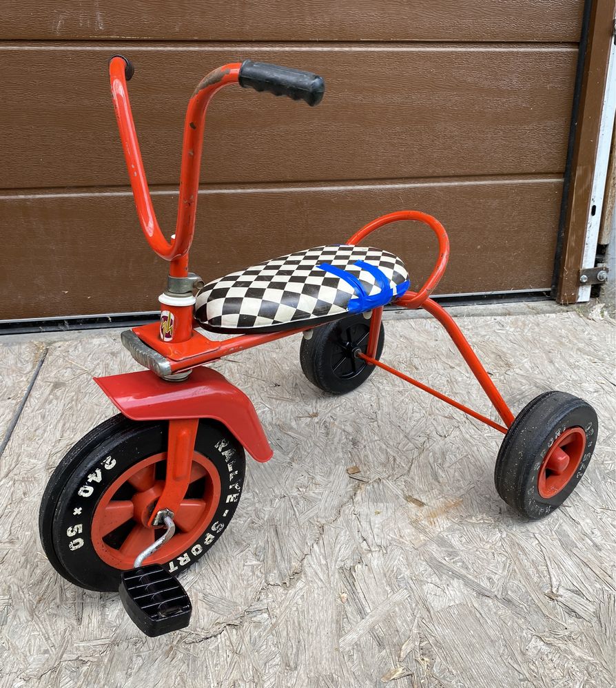 Rowerek trójkołowy Metallwaren-Werk | DDR | PRL | vintage | retro | 80